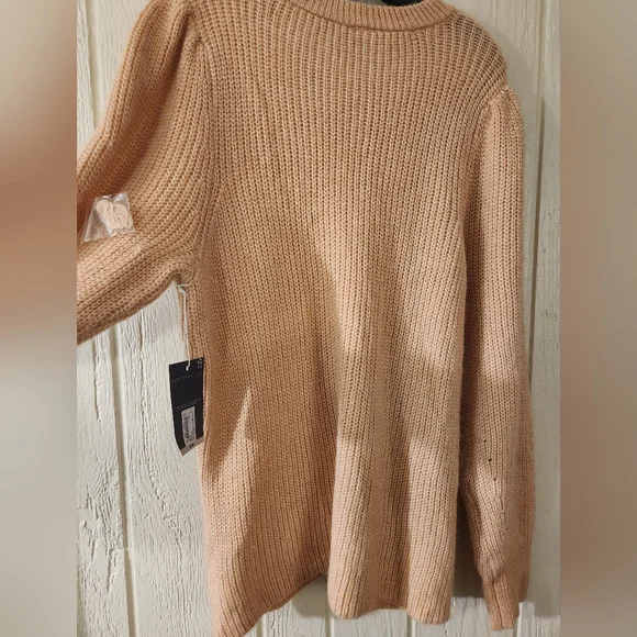Worthington Ballon Sleeve Crew Neck Sweater - Picture 9 of 11